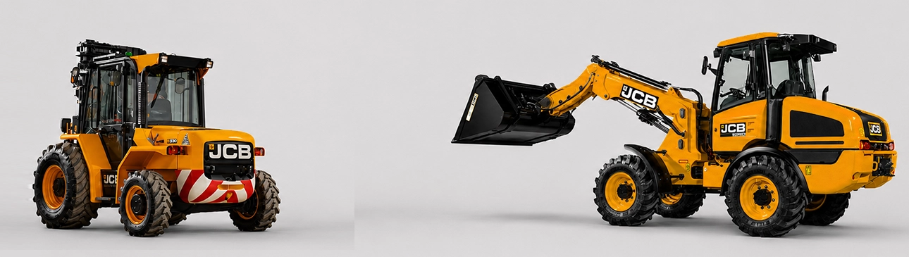 Banner JCB Maschinen