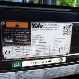 Dieselstapler Yale GDP 55 VX gebraucht Yale GDP 55 VX * Dieselstapler