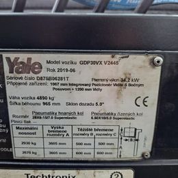 Dieselstapler Yale GDP30 VX gebraucht Yale GDP30 VX * Dieselstapler